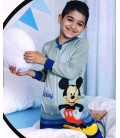 Піжама кігурумі флісова для хлопчика Disney 297302 110-116 см (4-6 years) сірий