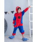 Піжама Кигуруми дитяча BearWear Людина Павук XL 135 - 145 см Червоно-синій (K0W1-0102-XL)