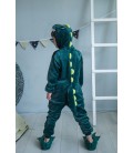 Піжама Кигуруми дитяча BearWear Дракон/Динозавр XL 135 - 145 см Зелений (K0W1-0008-XL)