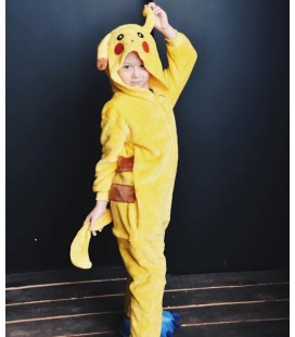 Дитяча піжама кигуруми Покемон Пікачу Жовтий MNC kcr0074 120 см