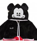 Халат Mickey Mouse Spunky Kids для хлопчика 130 см Чорний з червоним 7738