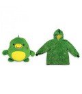 Толстовка з капюшоном і плюшевою іграшкою Huggle Pets Green (2_008288)