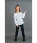 Блуза для дівчинки Tamarine S-051-18-15 158 см білий