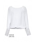 Блуза для дівчинки SLY N_124-S-15 158 см білий