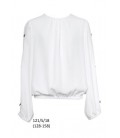 Блуза для дівчинки SLY N_121-S-15 140 см білий