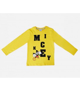 Жіночий лонгслів «Mickey Mouse, 5 років, 110 см, жовтий». Виробник - Disney (MC18357)