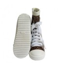 Гумові чоботи Fashion shoes для дівчинки розмір 31 Коричневі 13435