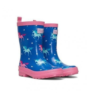 Гумові сапоги Hatley Twinkle Unicorns 3 синій 34 (F21TUK1366)