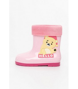 Гумові чоботи для дівчинки 26 колір рожевий No Brand ЦБ-00204635