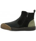 Черевики для дівчаток El Naturalista E379 Lux Suede-Pleasant Black / Fundy 33