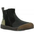 Черевики для дівчаток El Naturalista E379 Lux Suede-Pleasant Black / Fundy 33