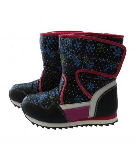 Зимові чоботи (дутики) Deesha для дівчинки розмір 29 Чорні 9845