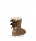 Уггі дитячі KID's Bailey Bow Chestnut 3280 Горіховий 25(C8) 15,5см