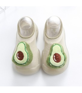 Тапочки-шкарпетки Children's shoes Fun 20/21 (12,5 см) Оливкові (002205-1 Fg)