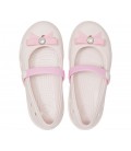 Балетки Crocs Kids Keeley Charm Flat с10 27 17см Рожевий