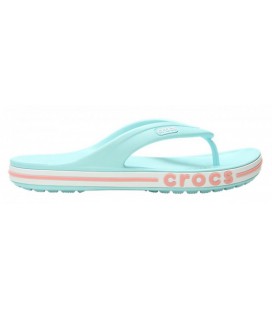 Унісекс крокси Crocs Bayaband Flip Ice Blue/Melon M5-W7 37-38р. (22,9 см) Голубий