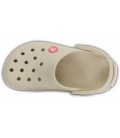 Дитячі сабо Crocs Kids' Crocband™ Clog 33 бежевий/білий 204537