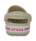 Дитячі сабо Crocs Kids' Crocband™ Clog 33 бежевий/білий 204537