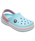 Дитячі сабо Crocs TODDLER CROCBAND™ CLOG 26 блакитний-білий 207005