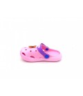 Крокси Baby рожеві з фіолетовим ремінцем (07-06-22) 32(р)