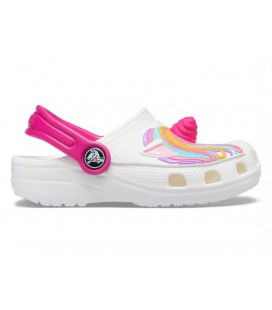 Дитячі крокси Crocs Classic I AM Unicorn White J1 31-32р. (20 см) Білі