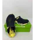 Унісекс крокси Crocs Literide 360 Black/Citrus M5-W7 37-38р. (22,9 см) Чорний з жовтим