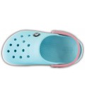 Дитячі крокси Crocs Crocband Kids Ice Blue/White J2 33-34р. (20,8 см) Голубі