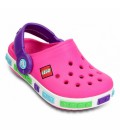 Сабо Crocs LEGO Kids Clog 31-32 р 20-20.7 см Дитячі Рожеві 12080-6N4-J1 Fuchsia