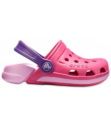 Сабо Crocs Kids Electro III Clog 204991-66I-C10 27 Рожевий