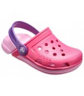 Сабо Crocs Kids Electro III Clog 204991-66I-C10 27 Рожевий