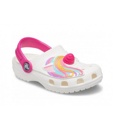 Крокси Crocs Fun Lab Classic I AM Unicorn Clog C9-26-16-16.5 см White 207073