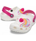 Крокси Crocs Fun Lab Classic I AM Unicorn Clog C9-26-16-16.5 см White 207073