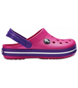 Сабо Crocs Kids Crocband 204537-60O-C11 28 Рожевий з фіолетовим