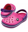 Сабо Crocs Kids Crocband 204537-60O-C11 28 Рожевий з фіолетовим