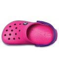 Сабо Crocs Kids Crocband 204537-60O-C11 28 Рожевий з фіолетовим