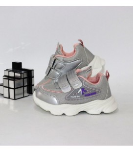 Кросівки для дівчинки Fashion C7502H 22 13.5 см срібло