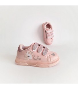 Кросівки для дівчаток W.Niko (XJ10037-1) 29 розмір 17.9 см Рожевий