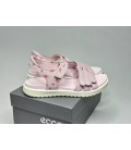 Дитячі шкіряні босоніжки Ecco Flora 31 р для дівчинки рожеві