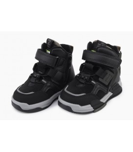 Кросівки-скейтера для хлопчика Мишеня T208-1AJ 27 Чорний (2000989418092)