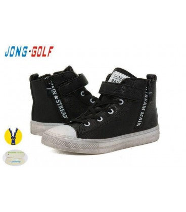 Дитячі черевики Jong Golf р. 33 устілка 20,5 см демісезонні для хлопчика чорні