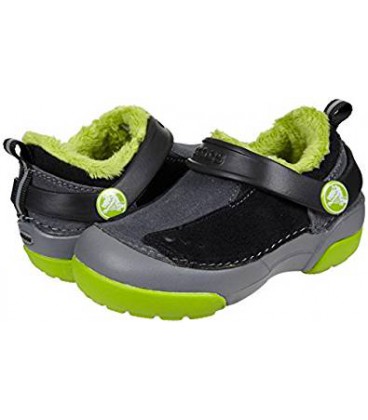 Сліпони Crocs Dawson slip-on lined sneakerps 25 (Сіро-зелені)