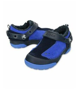 Сліпони Crocs Dawson slip-on lined sneakerps 25 (Темно-сині)