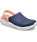 Унісекс крокси Crocs Original LiteRide Clog Navy/Melon M5-W7 37-38р. (22,9 см) Синій з розовим