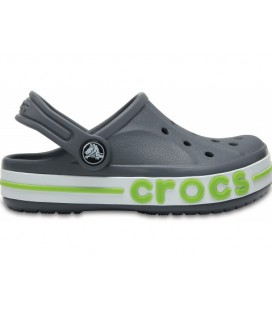 Дитячі крокси Crocs Bayaband Kids Charcoal С13 30р. (19,1 см) Сірі