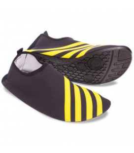 Взуття Skin Shoes для спорту та йоги PL-0417-Y розмір 34-35 сірий-салатовий