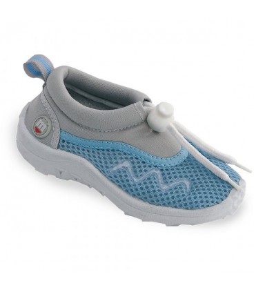 Тапочки коралові Mares Wind Aquashoes JR дитячі (біло-блакитний) 31 (440190.AZVA 31)