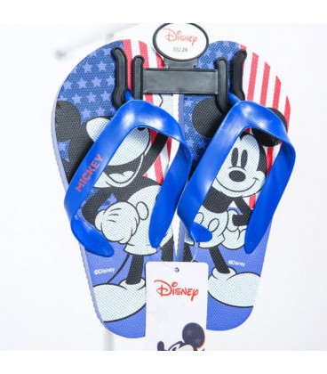 Шльопанці-в'єтнамки Disney Mickey Mouse 28-29 синій (WD12030_small_star-28)