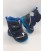 Зимові чобітки на хлопчика B&G сині ZS-0078 23 р 15 см