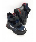 Зимові чобітки на хлопчика Tom.m сині з червоним Speed ​​ZS-0063 29 р 19 см