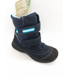 Зимові мембранні чобітки на хлопчика Tigina сині з блакитним ZS-0060 30 р 19,5 см